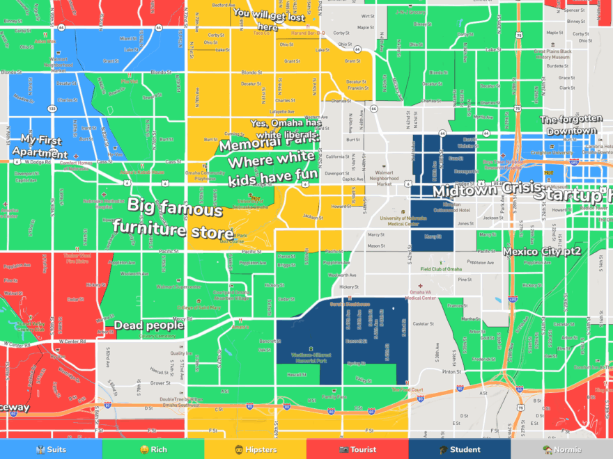 Omaha Neighborhood Map