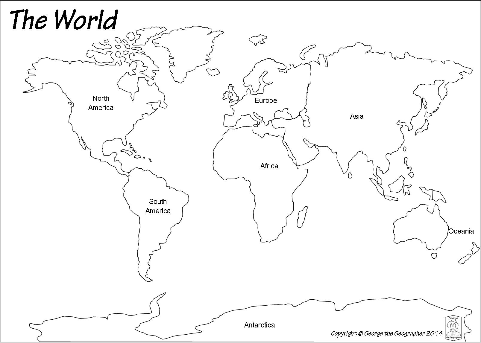 Free Printable Map Of Europe And Asia
