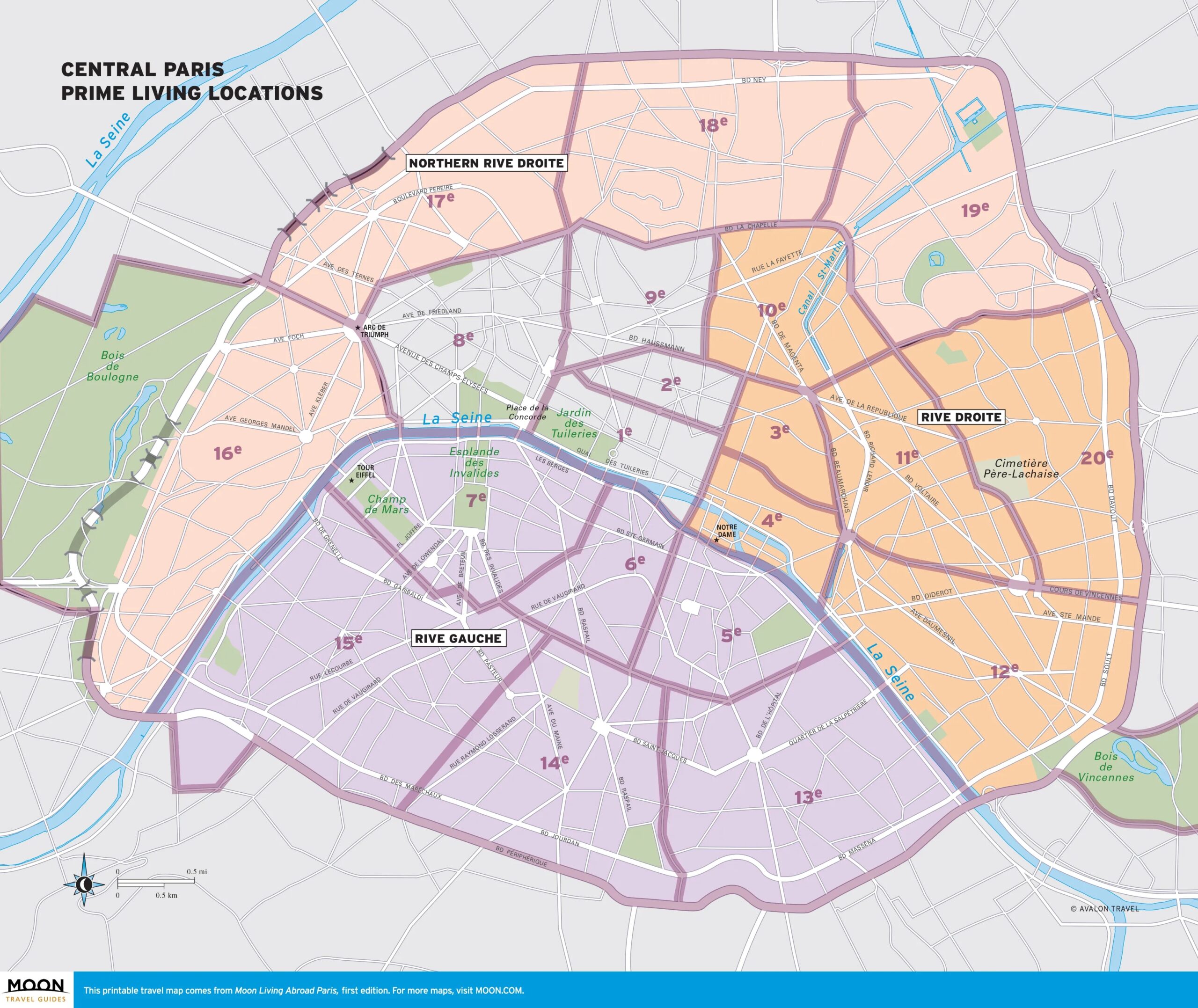 Paris France Moon Travel Guides