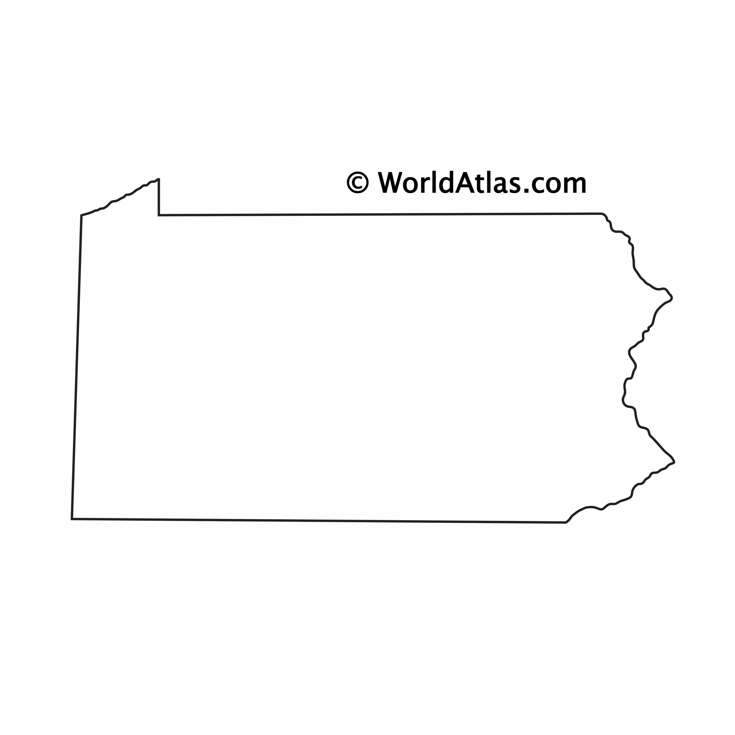 Pennsylvania Maps Facts World Atlas