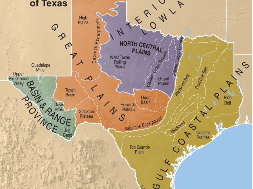 Physical Regions TX Almanac