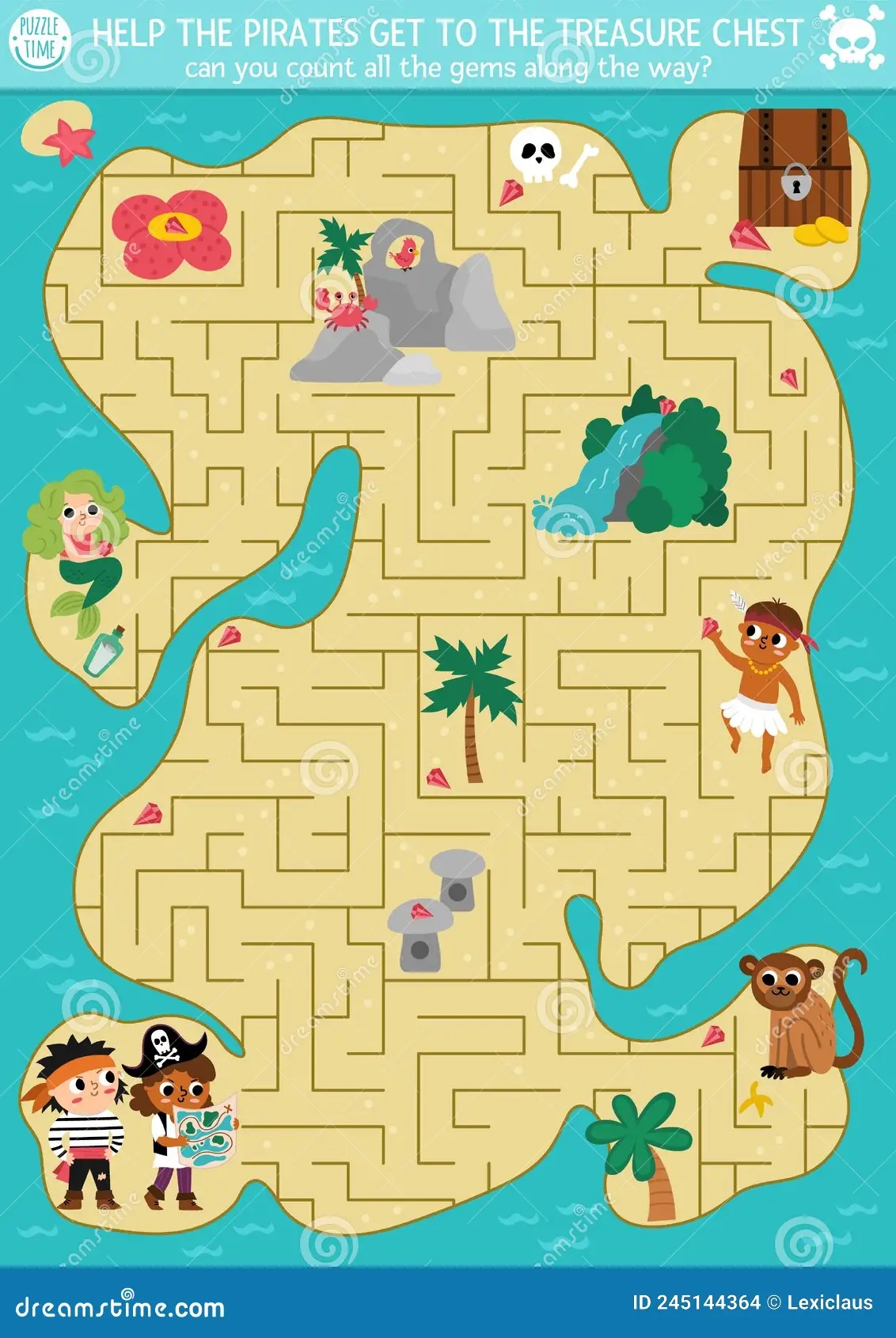Treasure Map Game Printable
