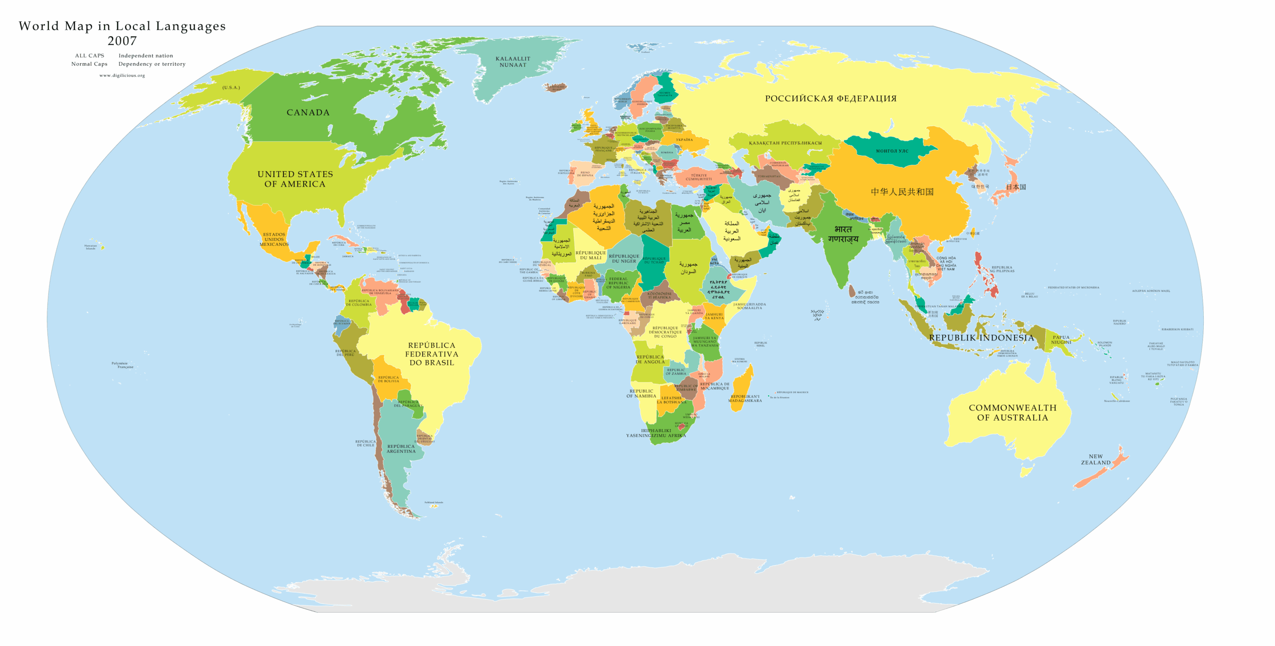 Political Map Of The World Guide Of The World