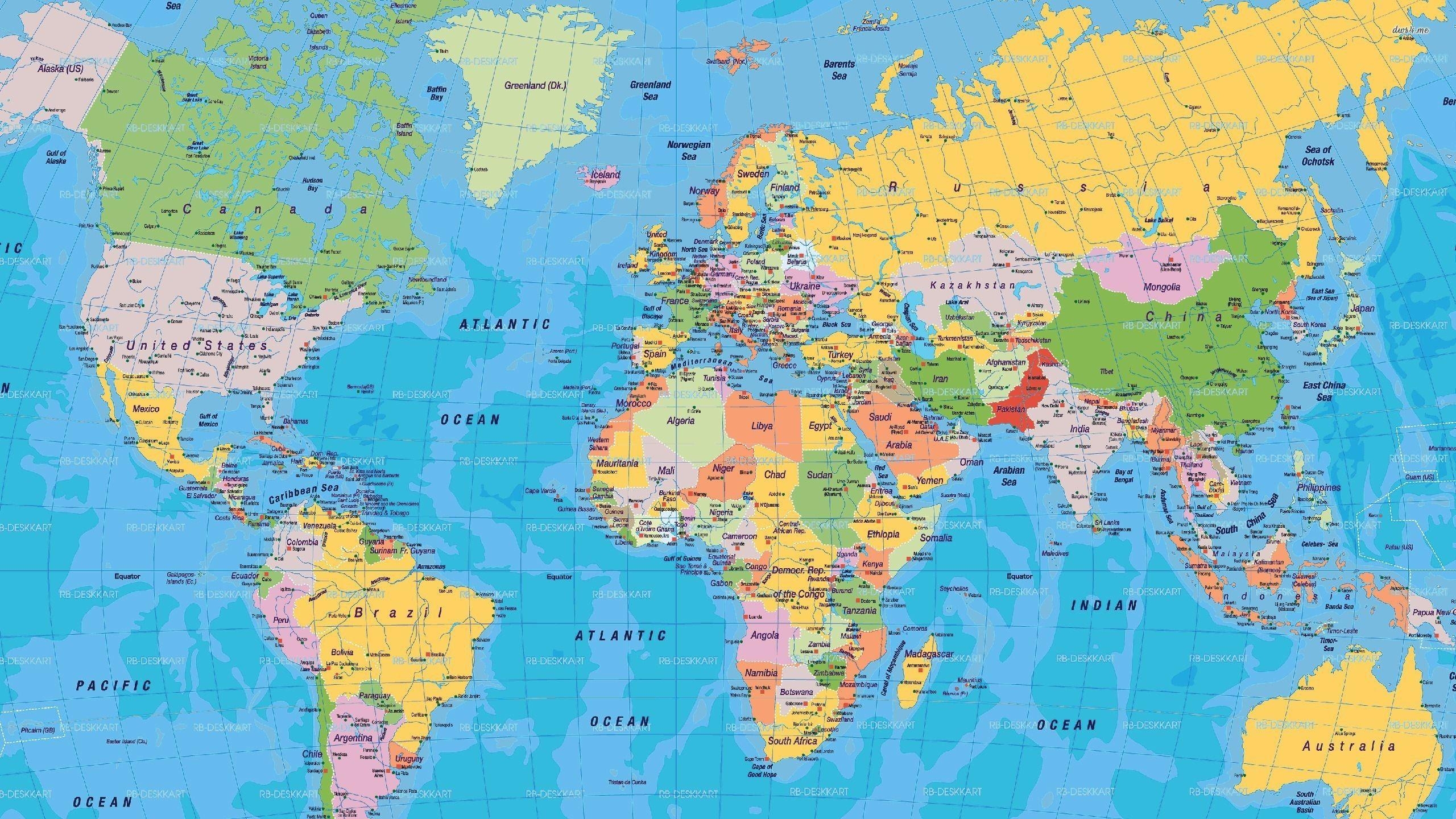 Political world map hd Wills Eye Hospital Worksheets Library