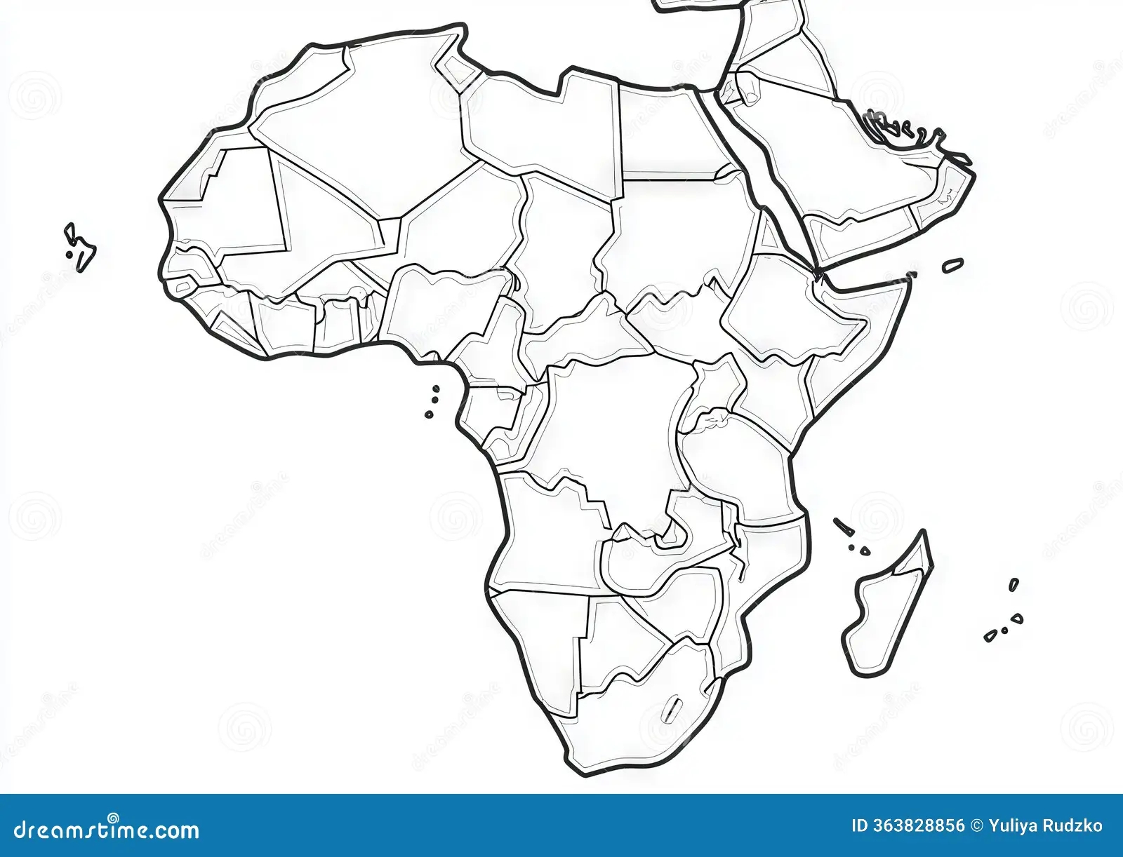 Pprintable Map Of Africa