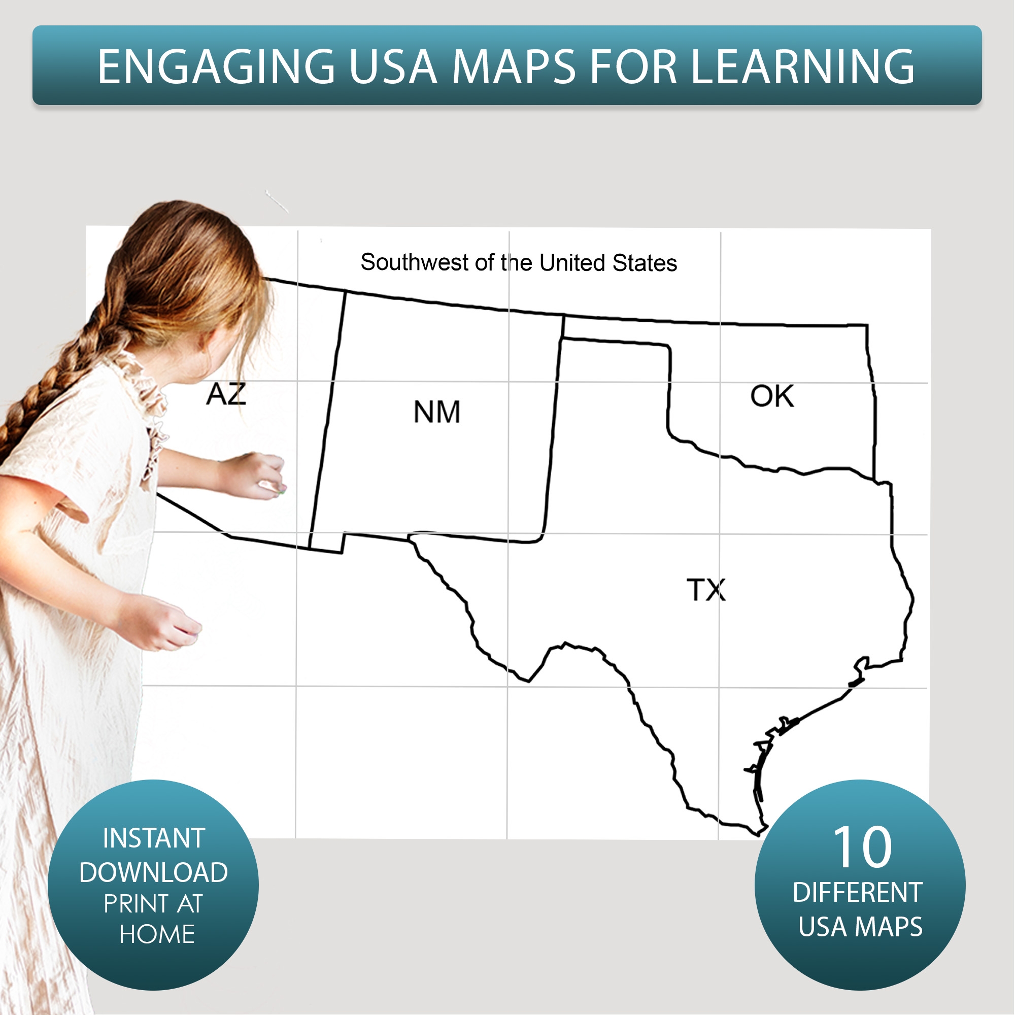 Printable Usa Maps United States