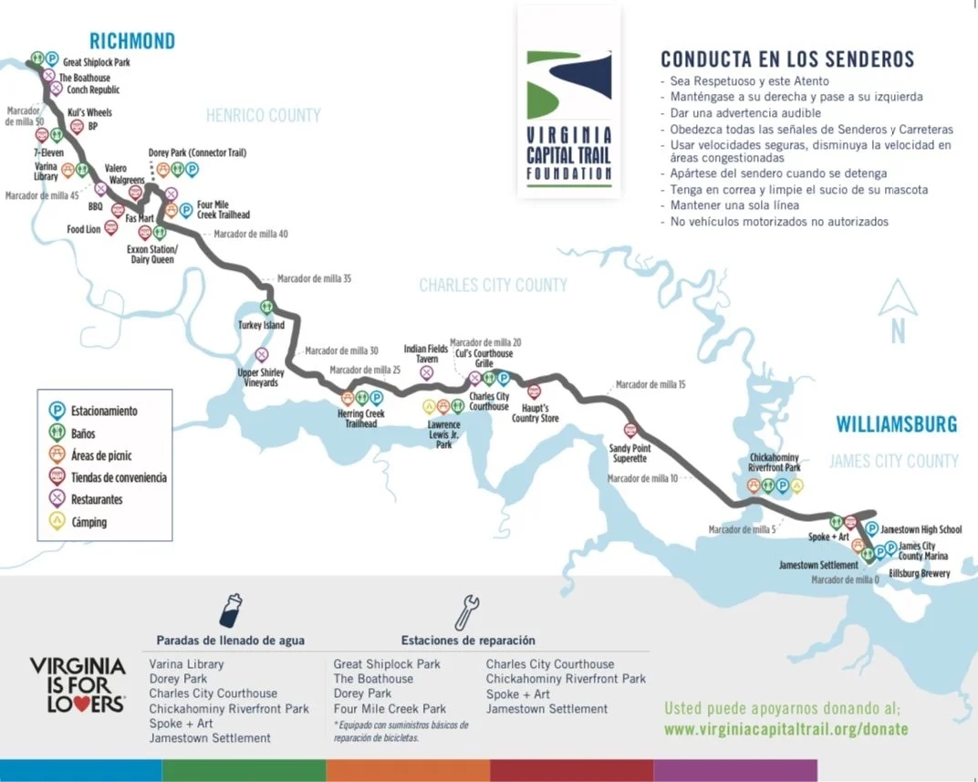 Printable Richmond Va Walking Tour Map