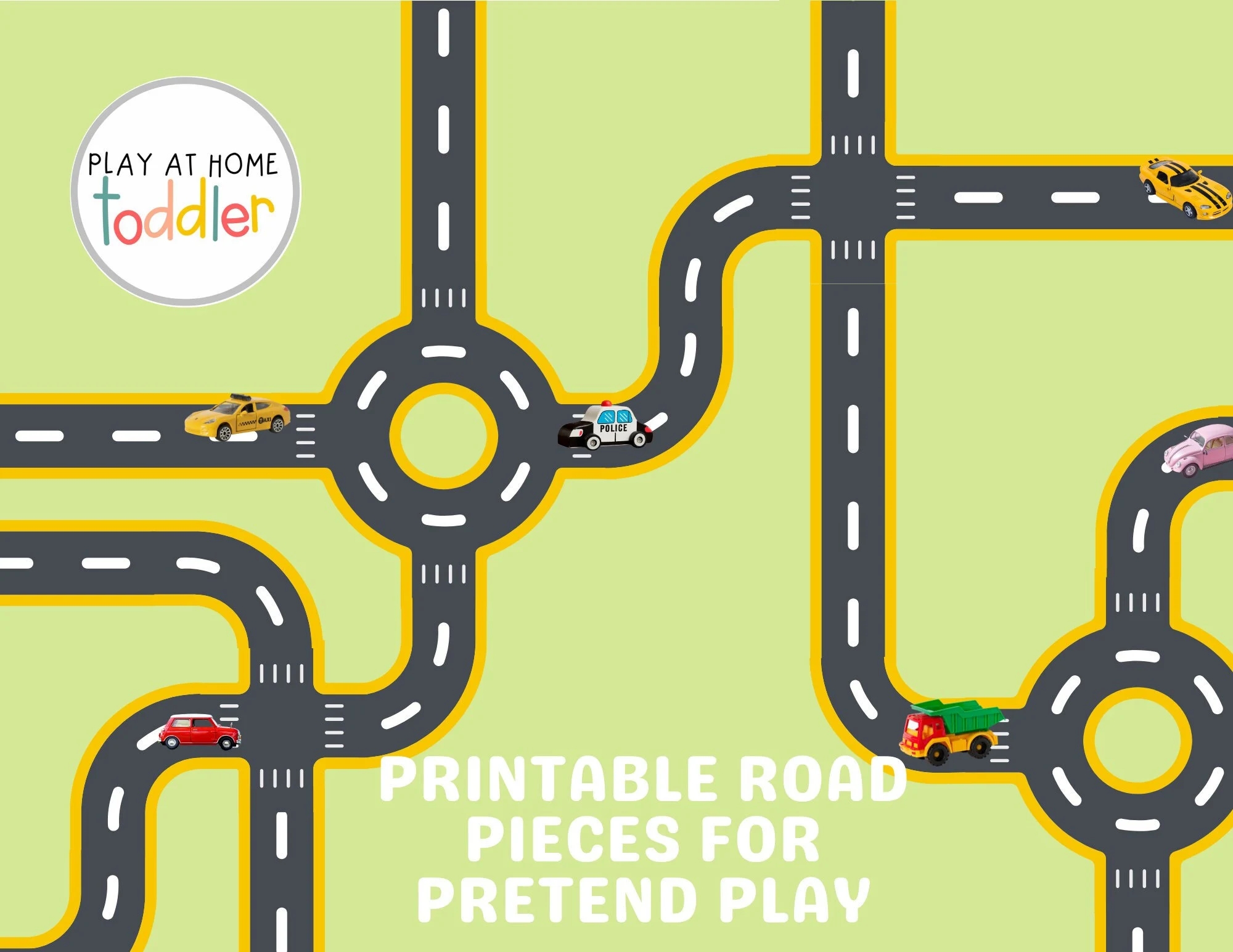 Kids Road Maps Printables