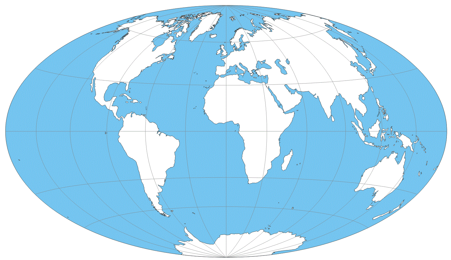 Free Printable World Globe Map