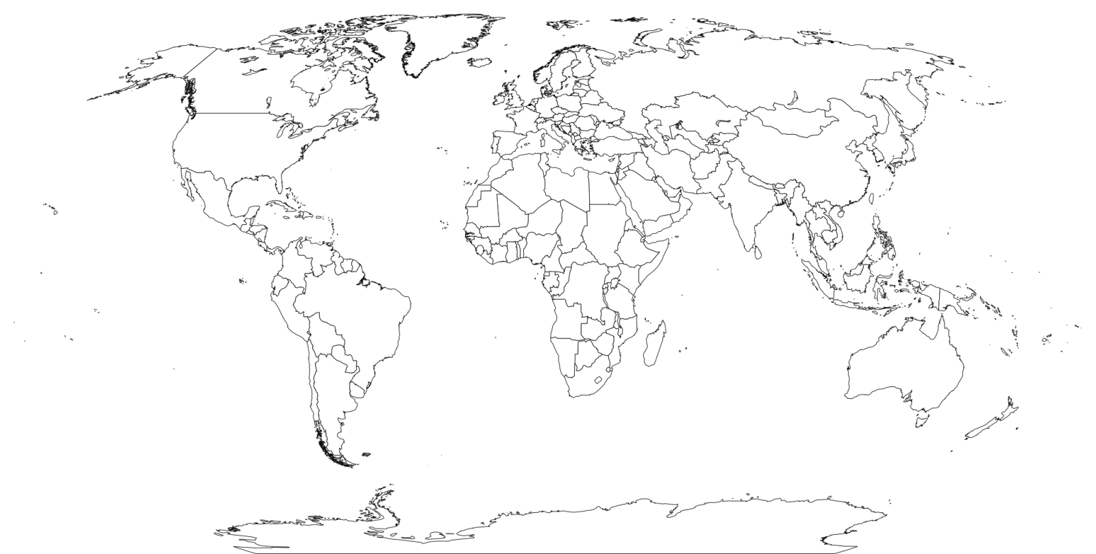 Free Printable Africa Map A2
