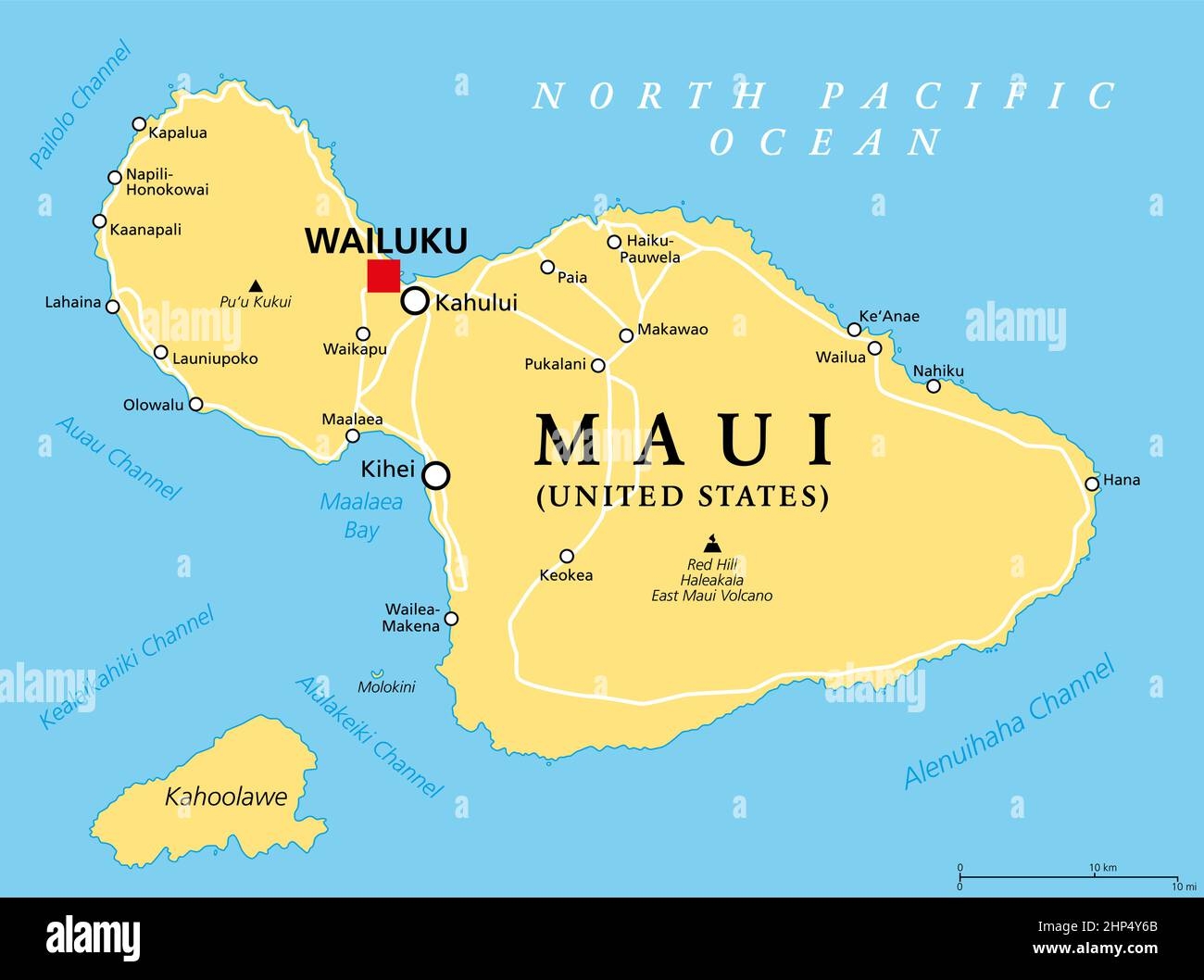 Maui Wai Ela Map Printable