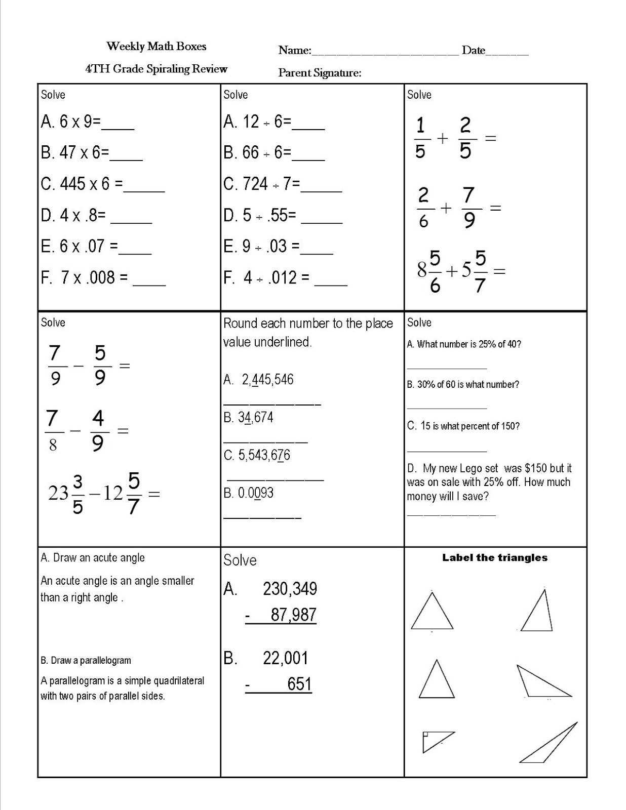 Printable Map Test Practice Printable Map Test Practice