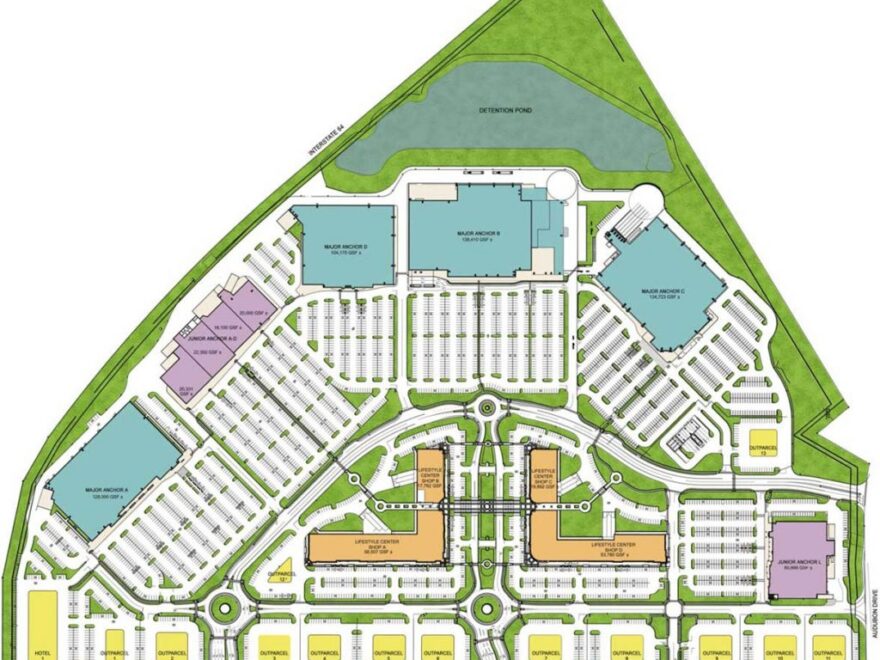Retail Architecture The Shops At White Oak Village Richmond Virginia Bowen