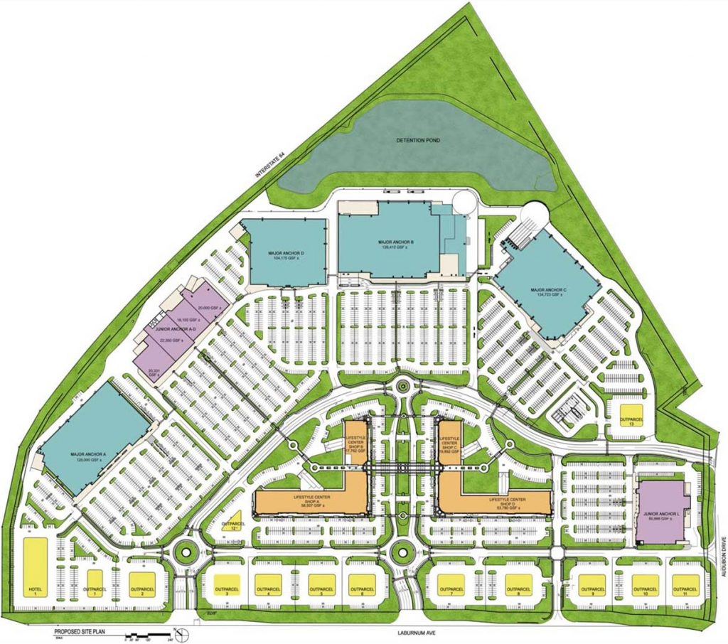 Retail Architecture The Shops At White Oak Village Richmond Virginia Bowen