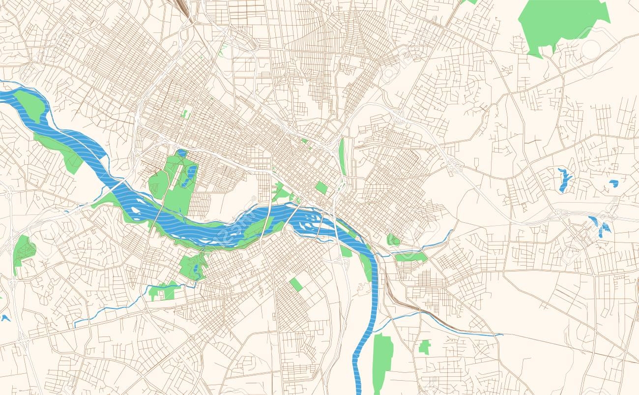 Free Printable Blank Maps Of Richmond Va