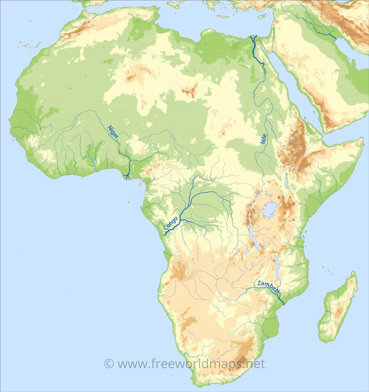 Rivers Of Africa