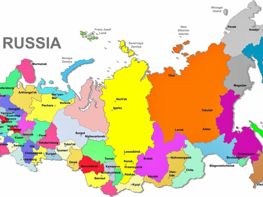 Russia Maps Printable Maps Of Russia For Download