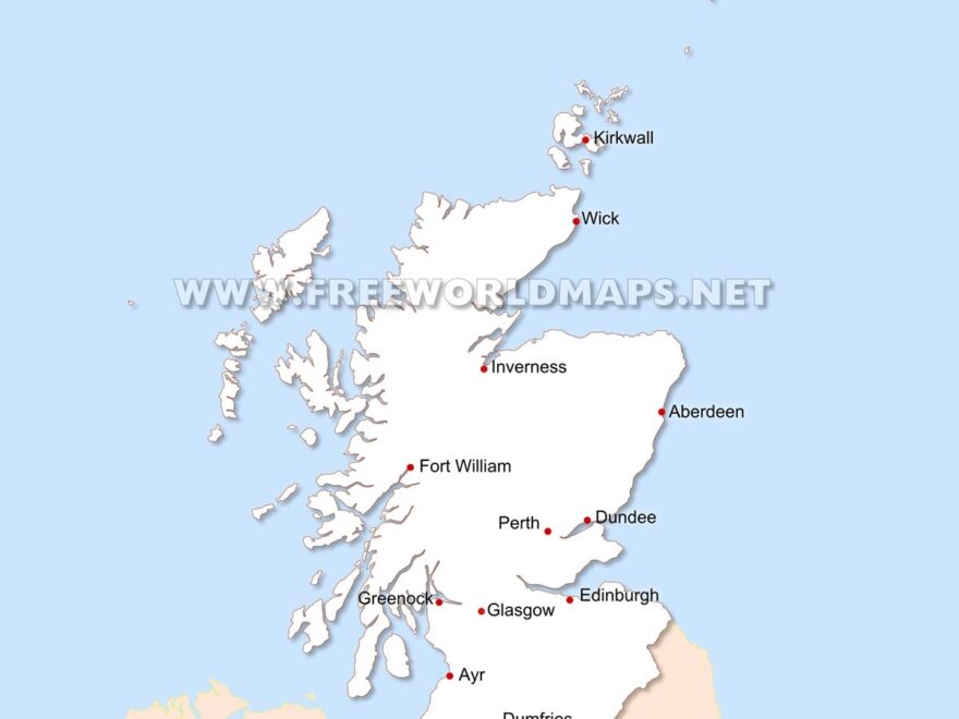 Scotland Map
