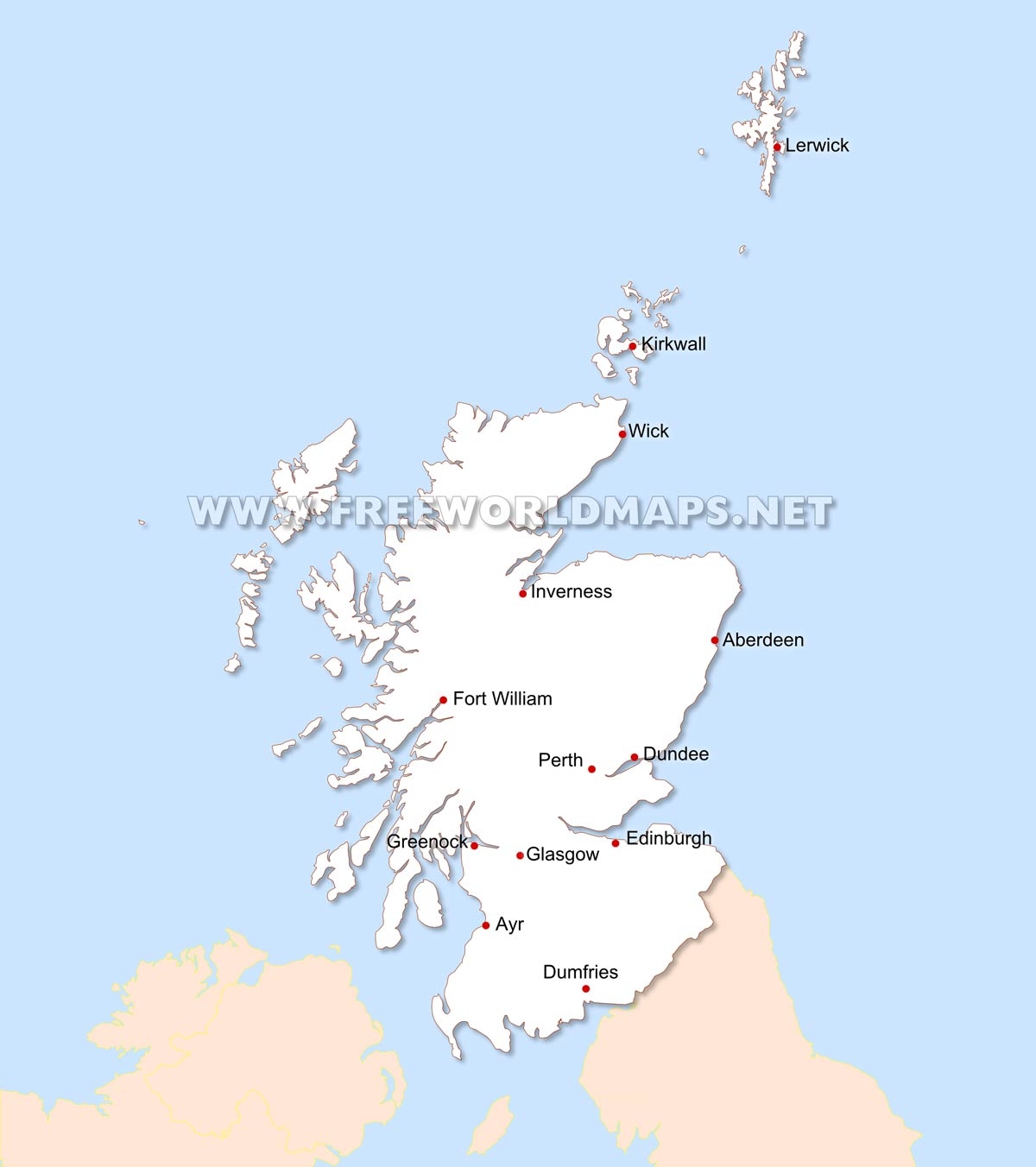 Scotland Map