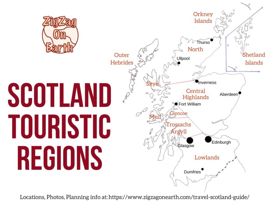Scotland Road Trip All You Need To Know timing Itinerary Map