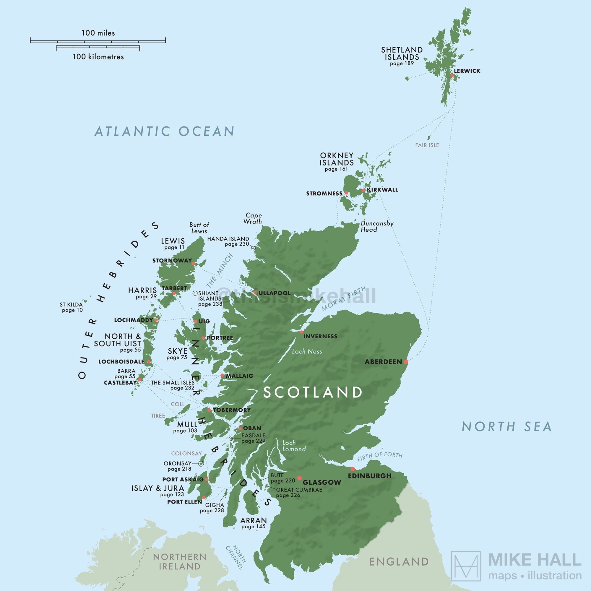 Scotland The Best The Islands Mike Hall Mike Hall