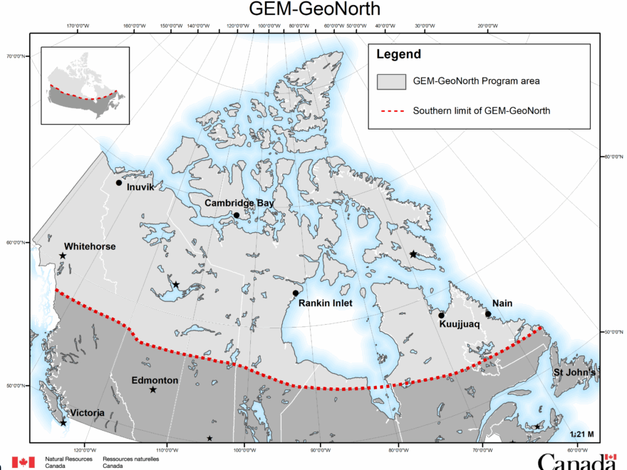 Selected Highlights Of Science Activities Geoscience Research In Canada s North Natural Resources Canada