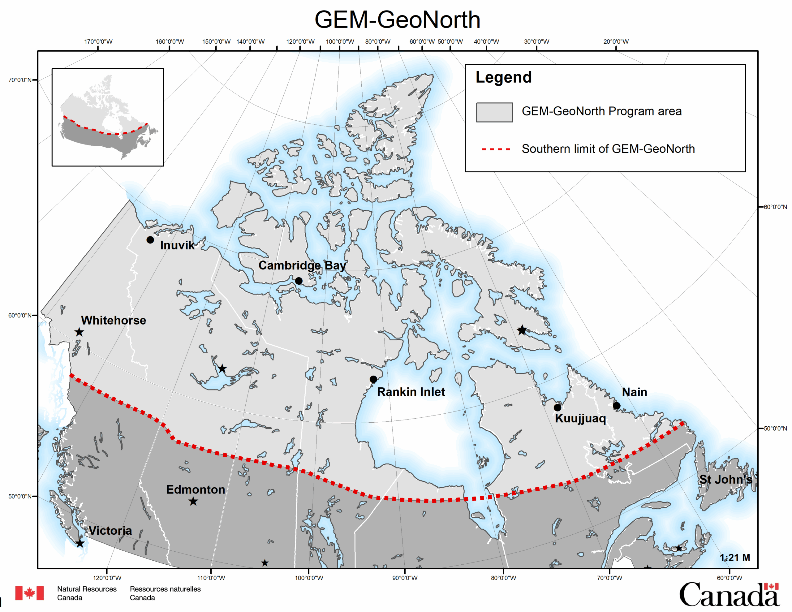 Selected Highlights Of Science Activities Geoscience Research In Canada s North Natural Resources Canada