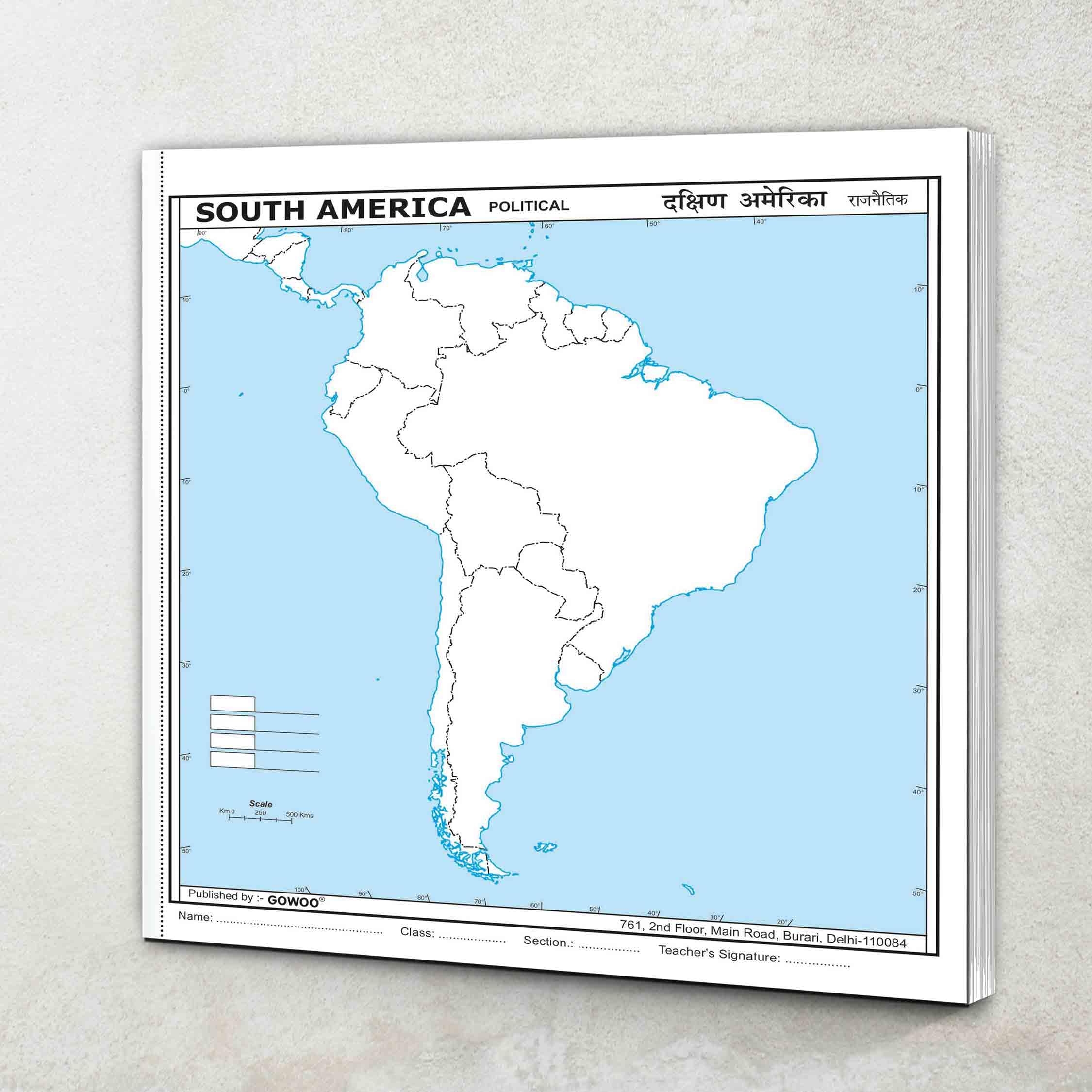Small 100 South America Political Outline Map For School South Desertcart Seychelles