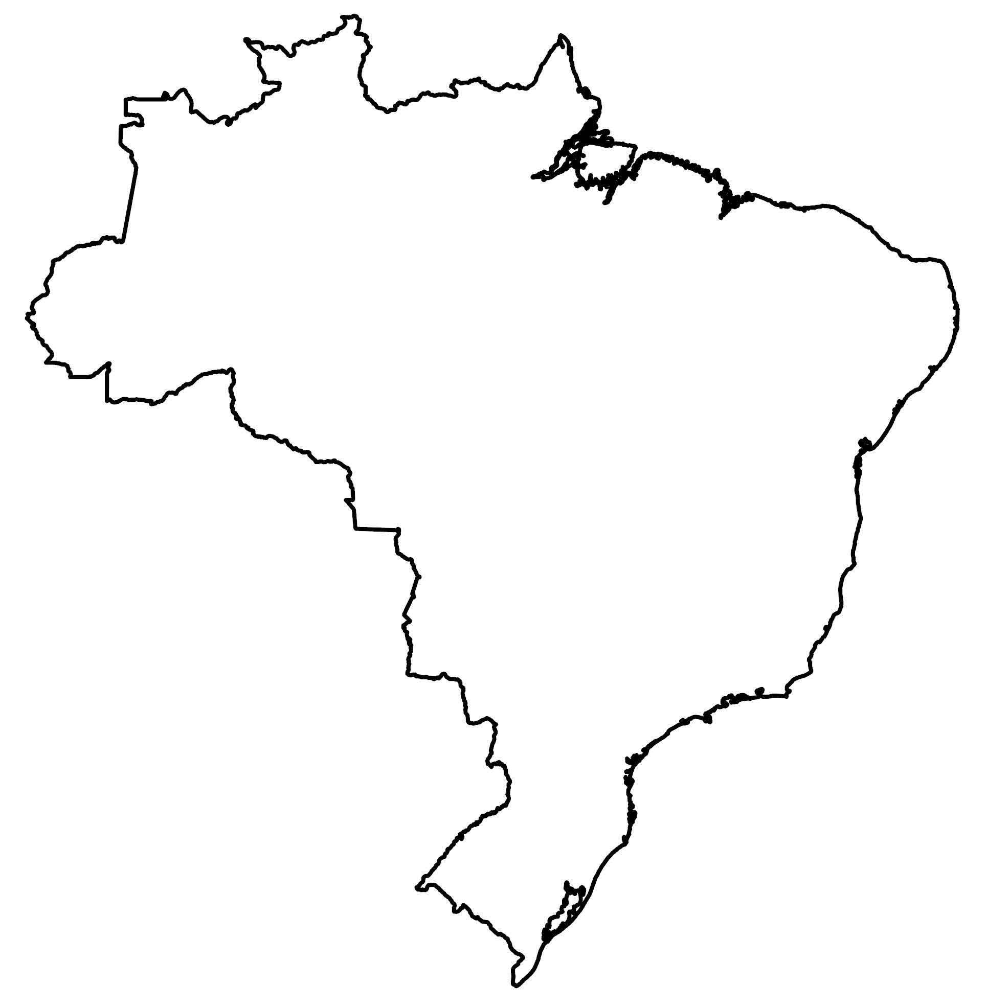 South America Blank Map And Country Outlines GIS Geography