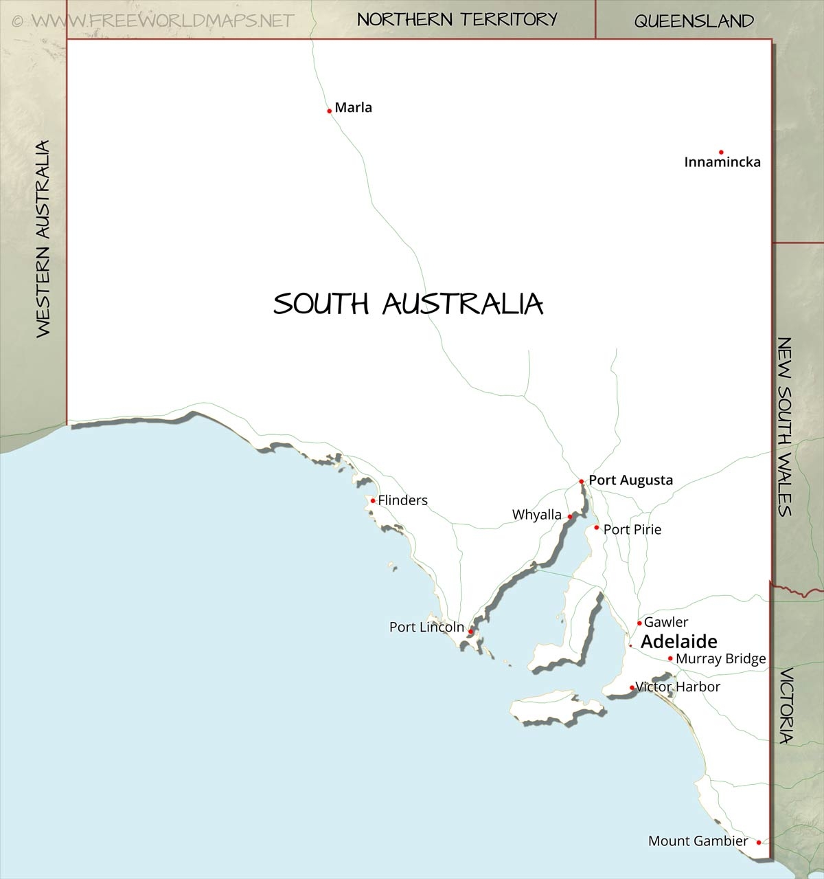 South Australia Maps