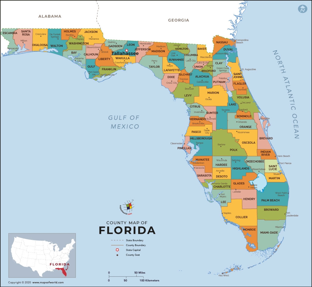 Printable South Florida Map