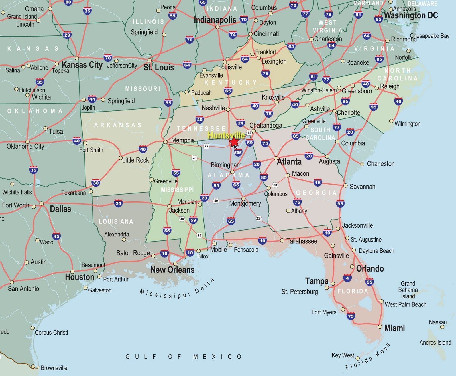 Southeastern Map Region Area Worksheets Library
