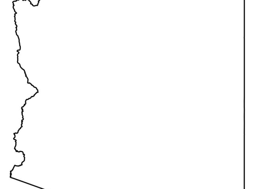 State Outlines Blank Maps Of The 50 United States GIS Geography