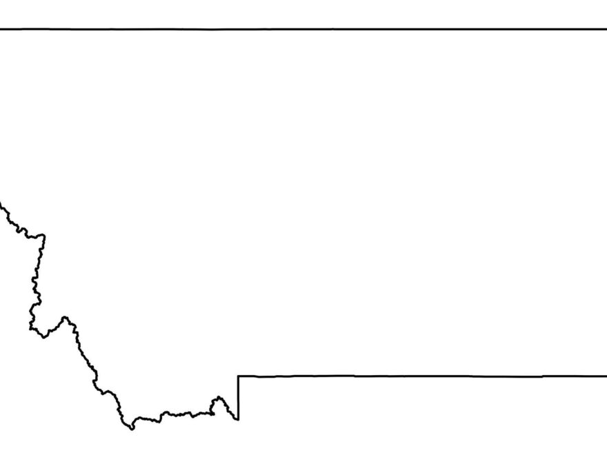 State Outlines Blank Maps Of The 50 United States GIS Geography