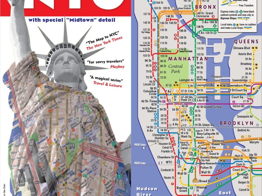 StreetSmart NYC Map Midtown Edition By VanDam Laminated Pocket City Street Map Of Manhattan W All Attractions Museums Sights Hotels Broadway Folded Map 2026 Edition Stephan Van Dam Stephan Van Dam