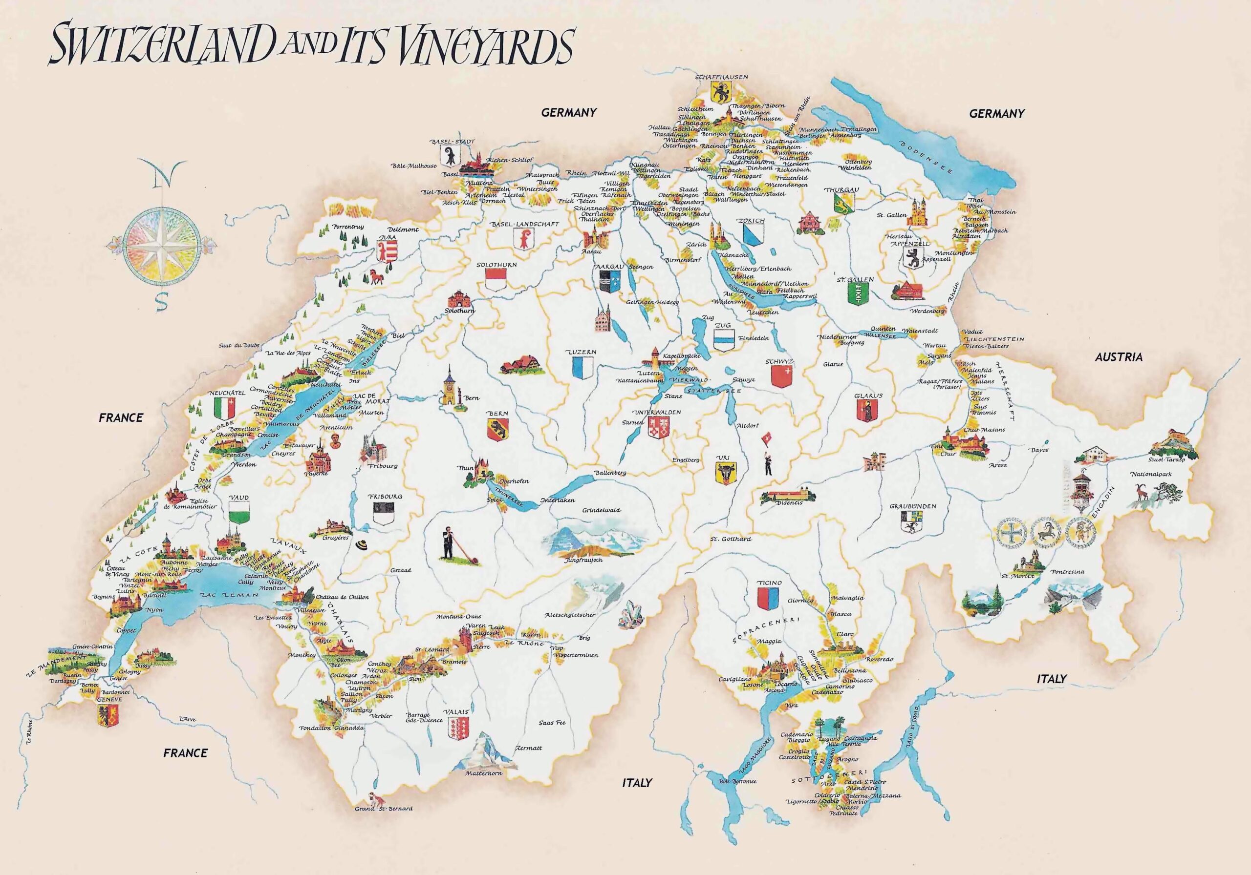 Switzerland Tourist Map Tourist Attractions In Switzerland Map Western Europe Europe Switzerland Tourist Map Tourist Attractions In Switzerland Map Western Europe Europe