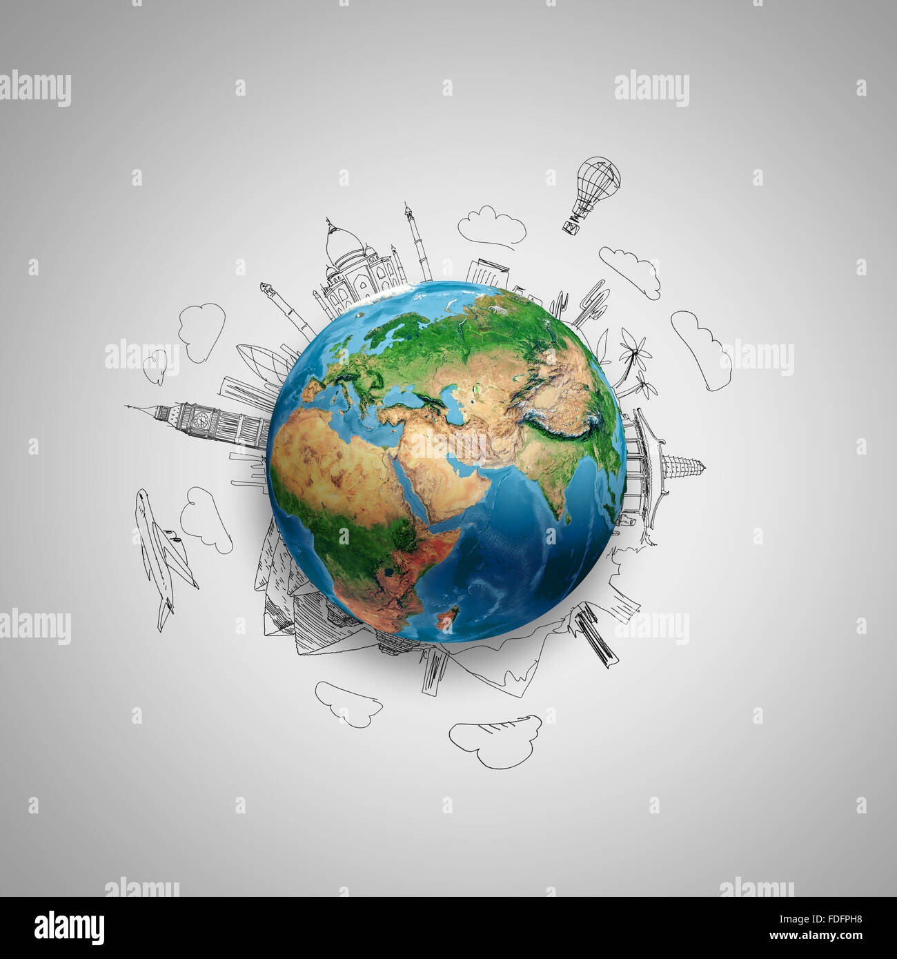 World Map Printable Ipage