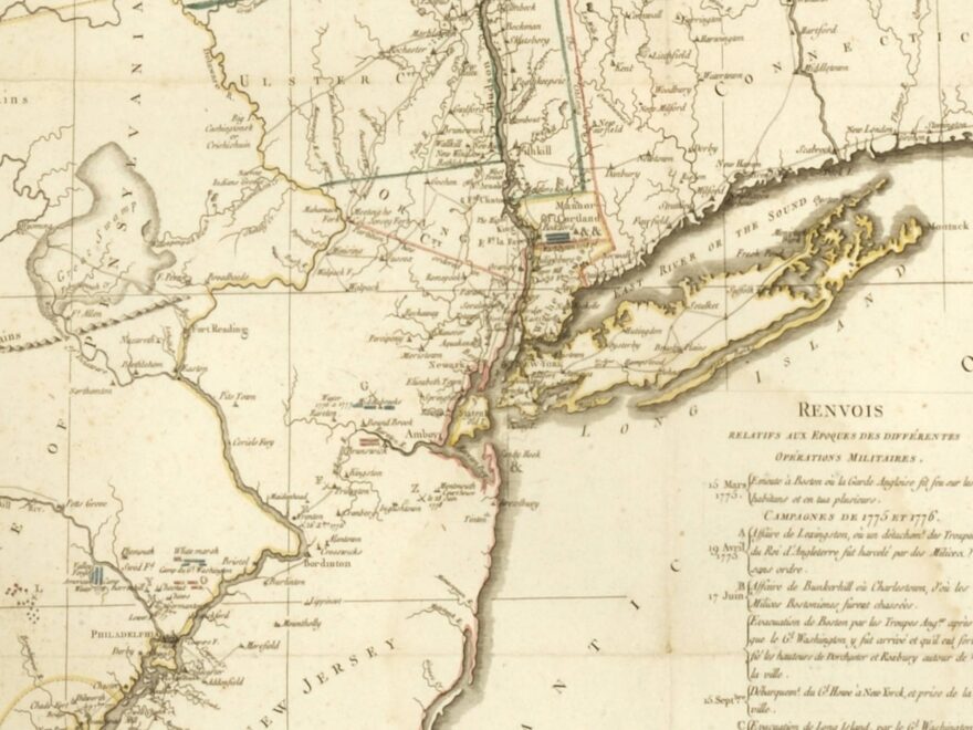 Ten Great Revolutionary War Maps The American Revolution Institute