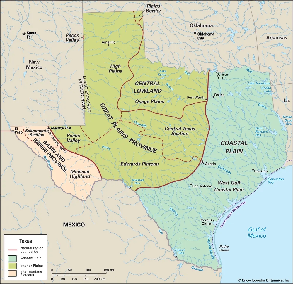 Texas Land Students Britannica Kids Homework Help