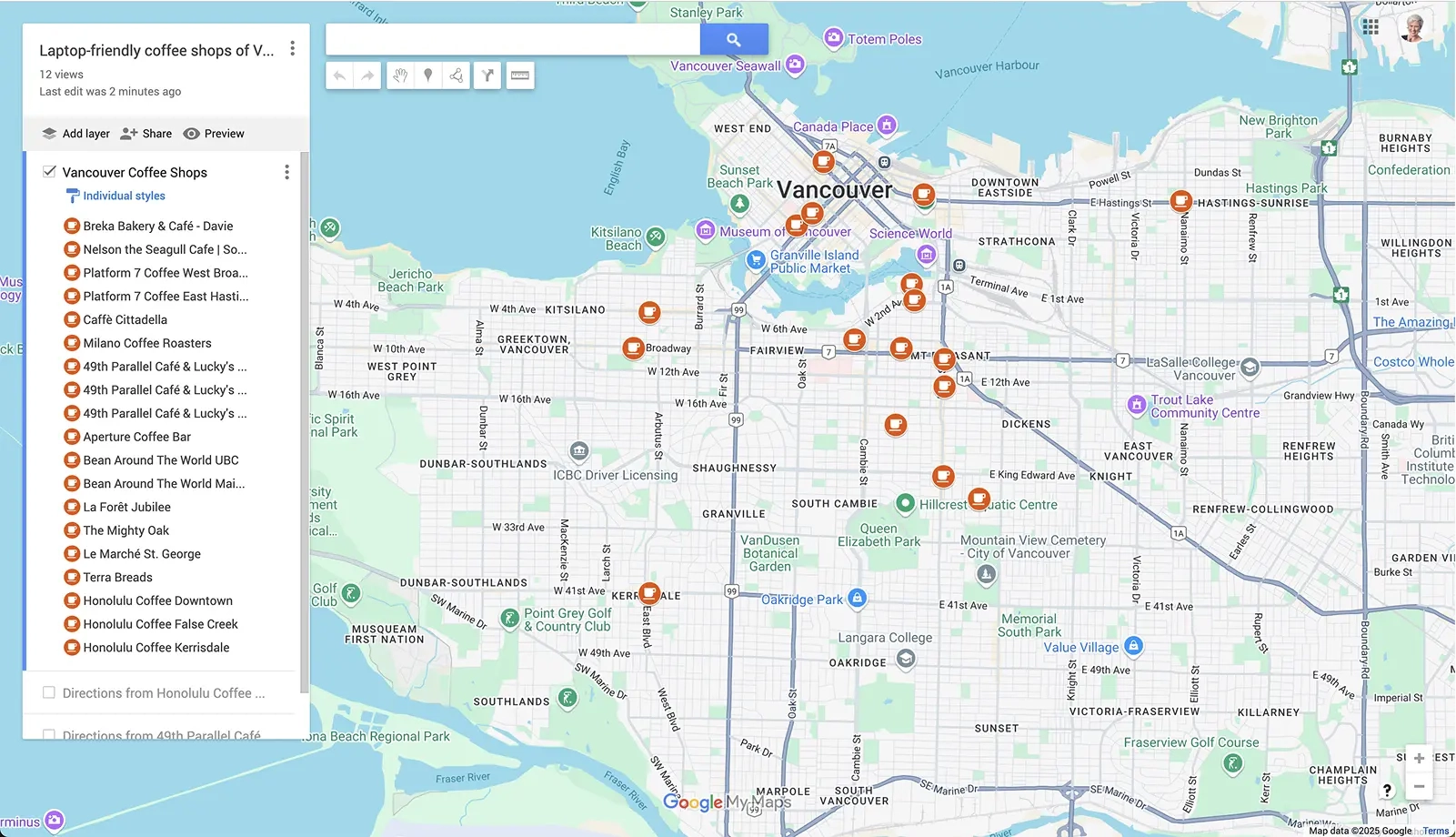 Best Printable Driving Directions With Simplified Map