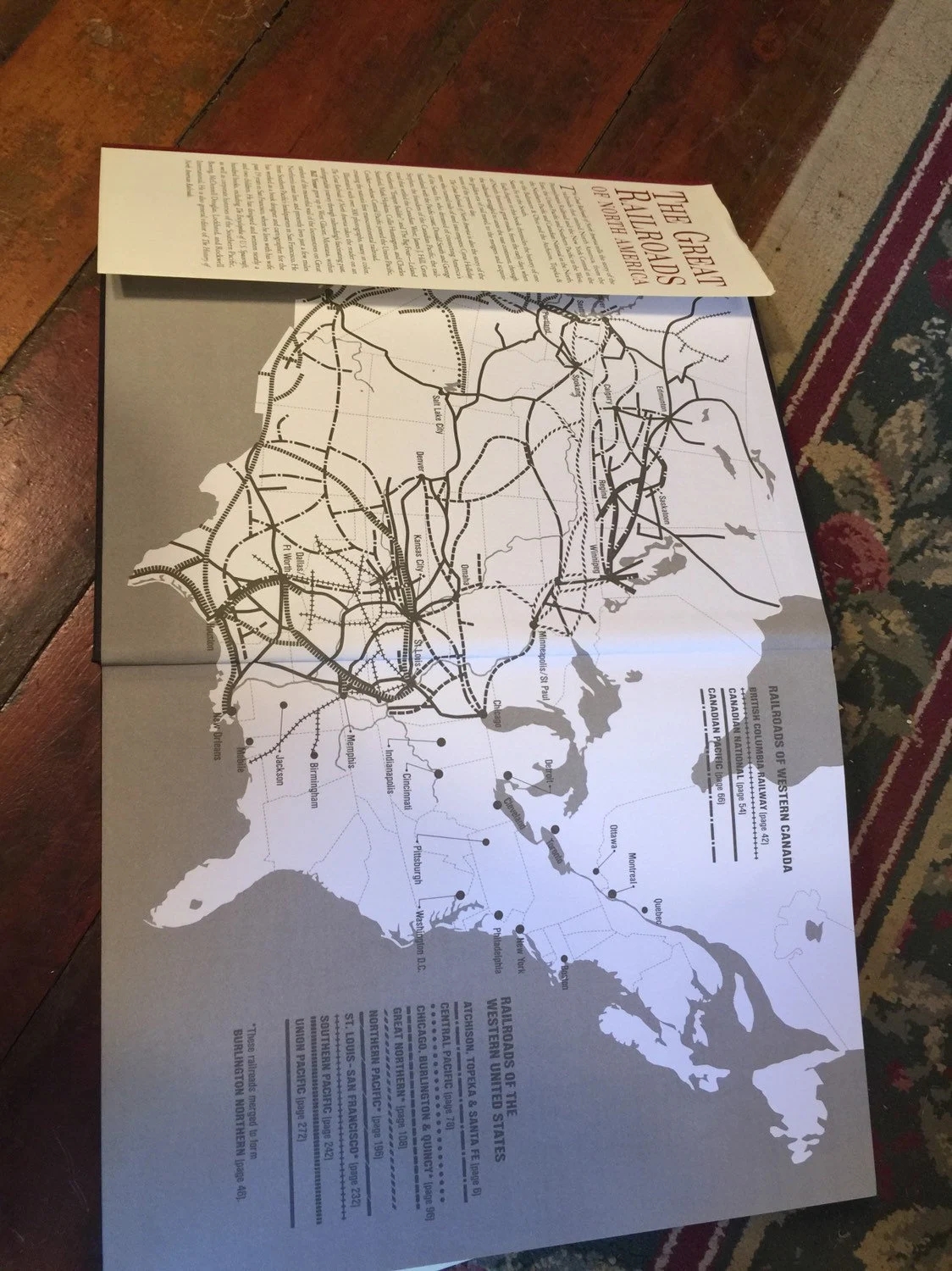 The Great Railroads Of North America Coffee Table Book Etsy