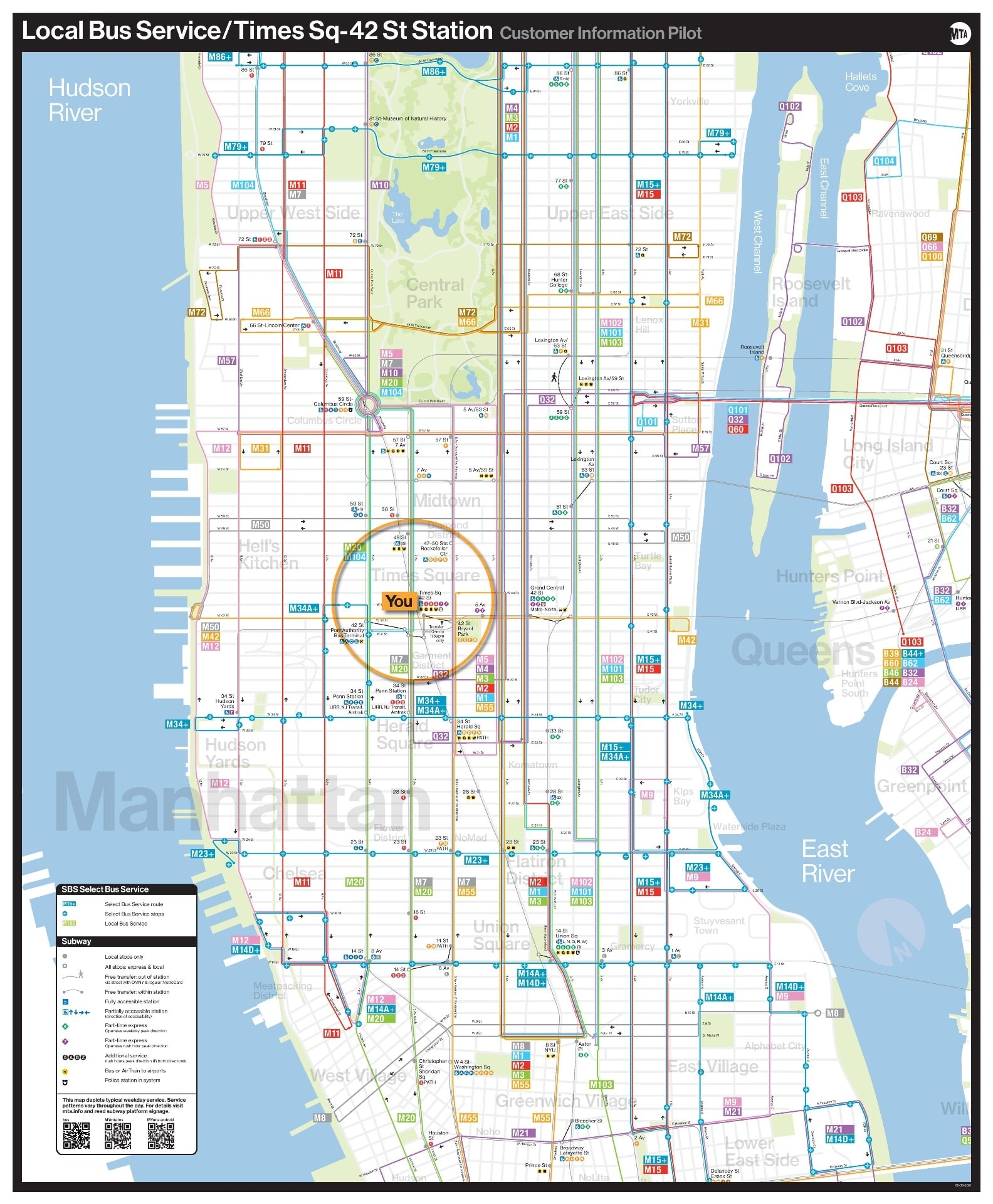 Nyc Subway Map Manhattan Printable