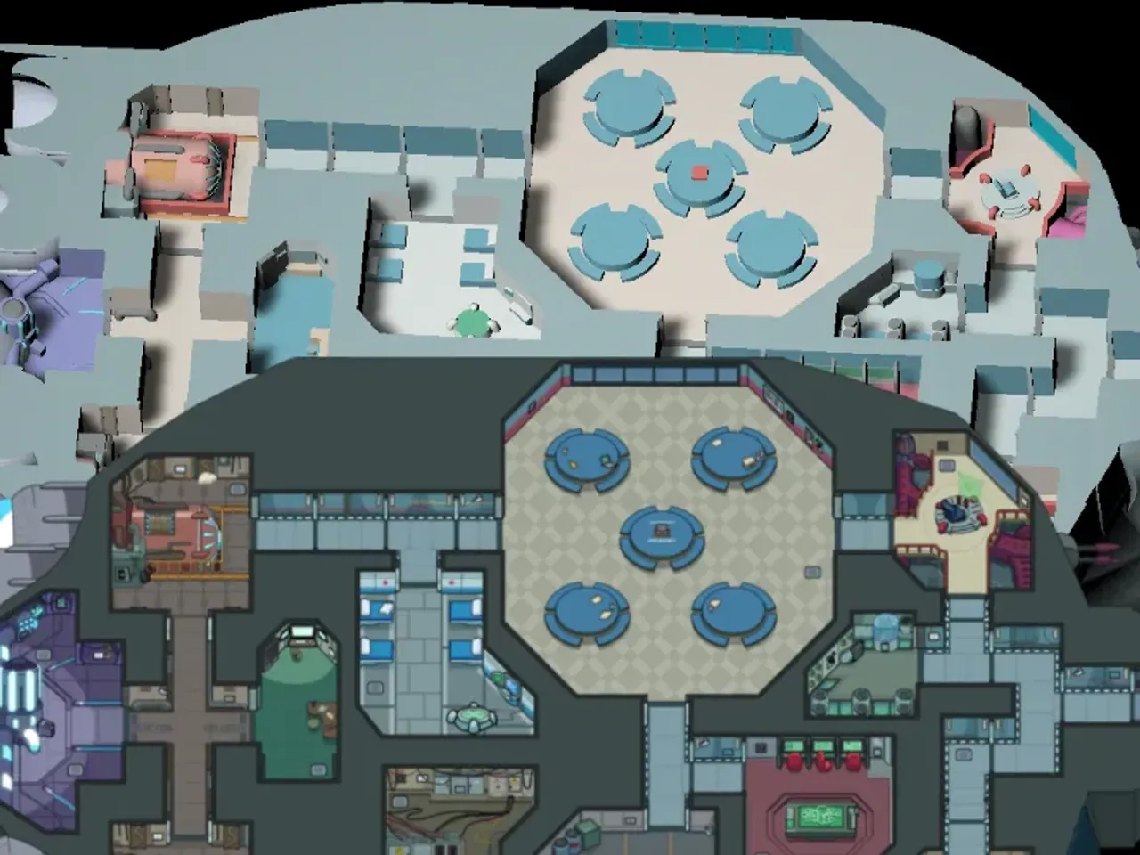 Among Us Map Printable