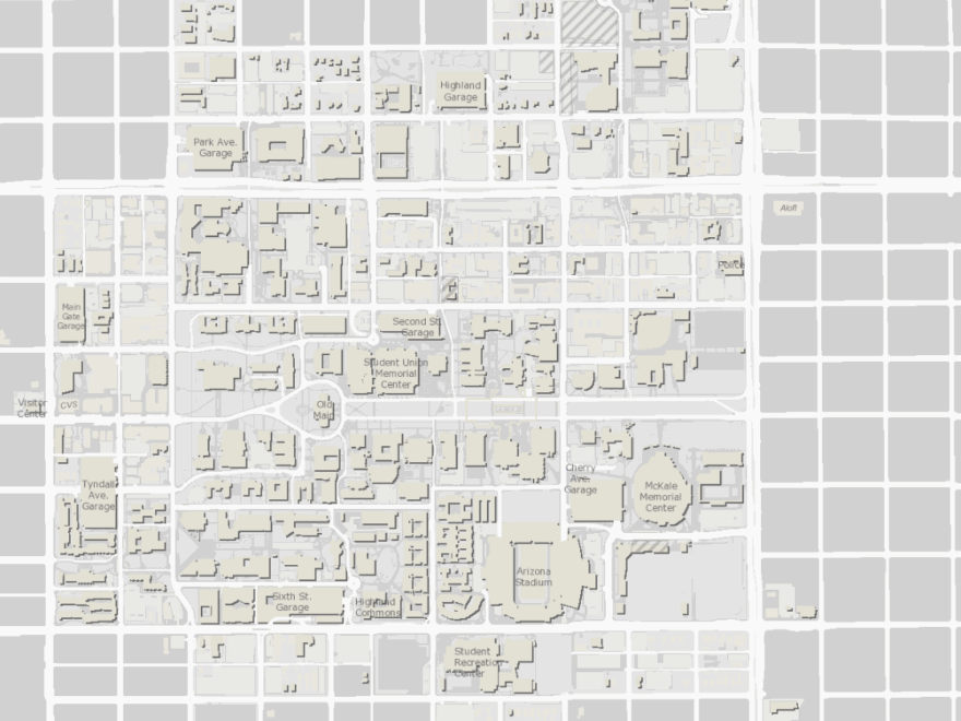 The University Of Arizona Campus Maps