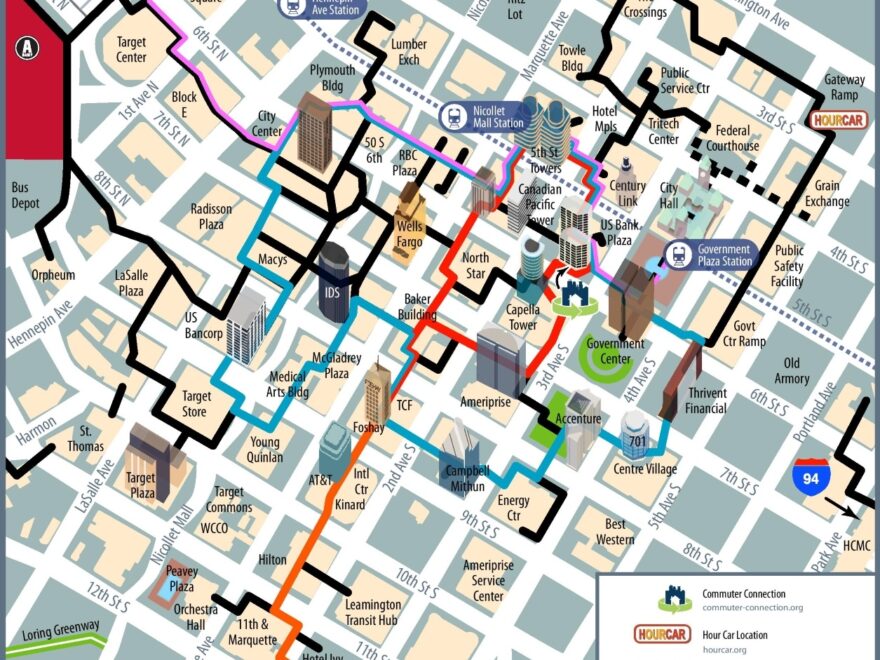 TIL Of The Minneapolis Skyway System A System Of Footbridges That Connects Shops Restaurants And Residential Buildings Over An Area Of 80 Full City Blocks It Allows Residents To Live Work And
