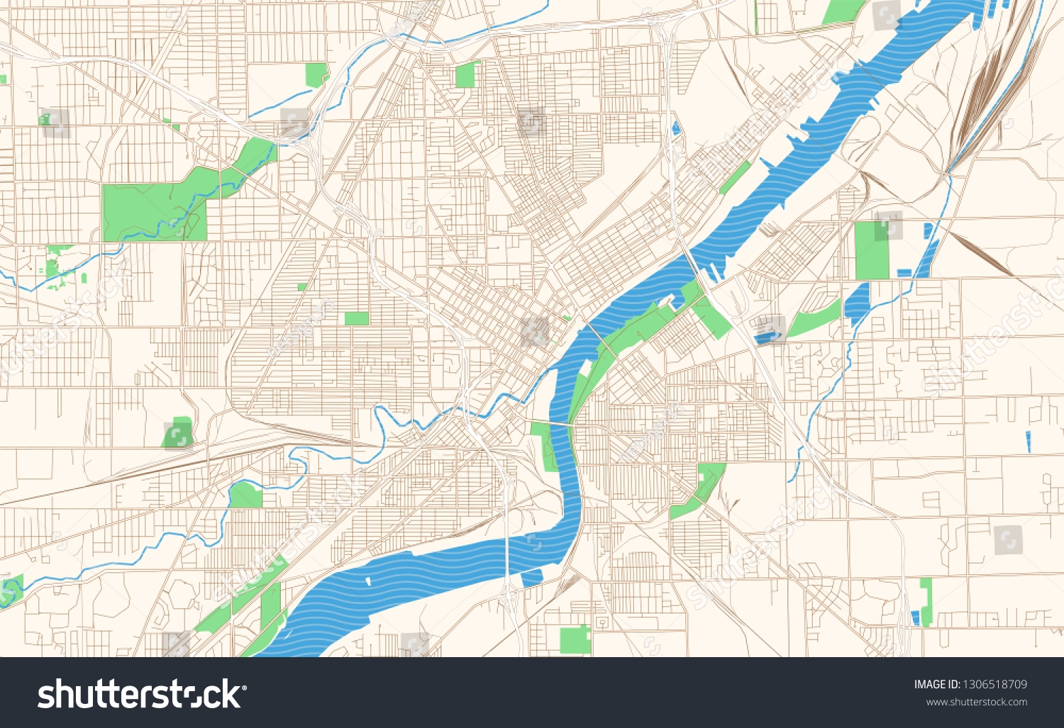 Printable Map Of Toledo Ohio