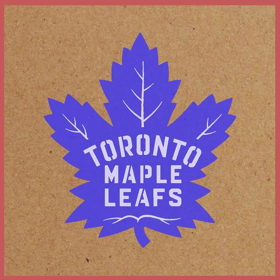 TORONTO MAPLE LEAFS STENCIL Lazy Stencils