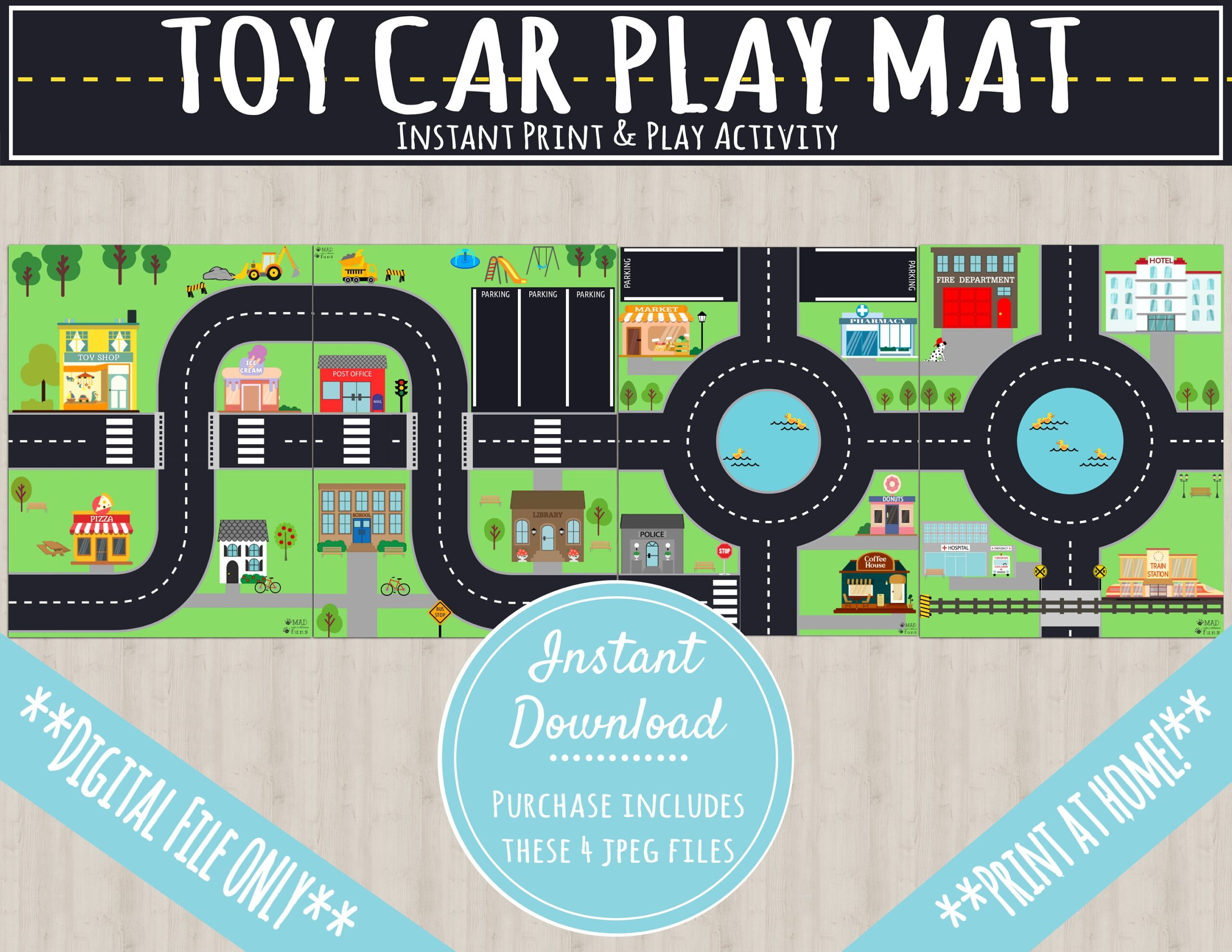 Printable Street Maps For Kids
