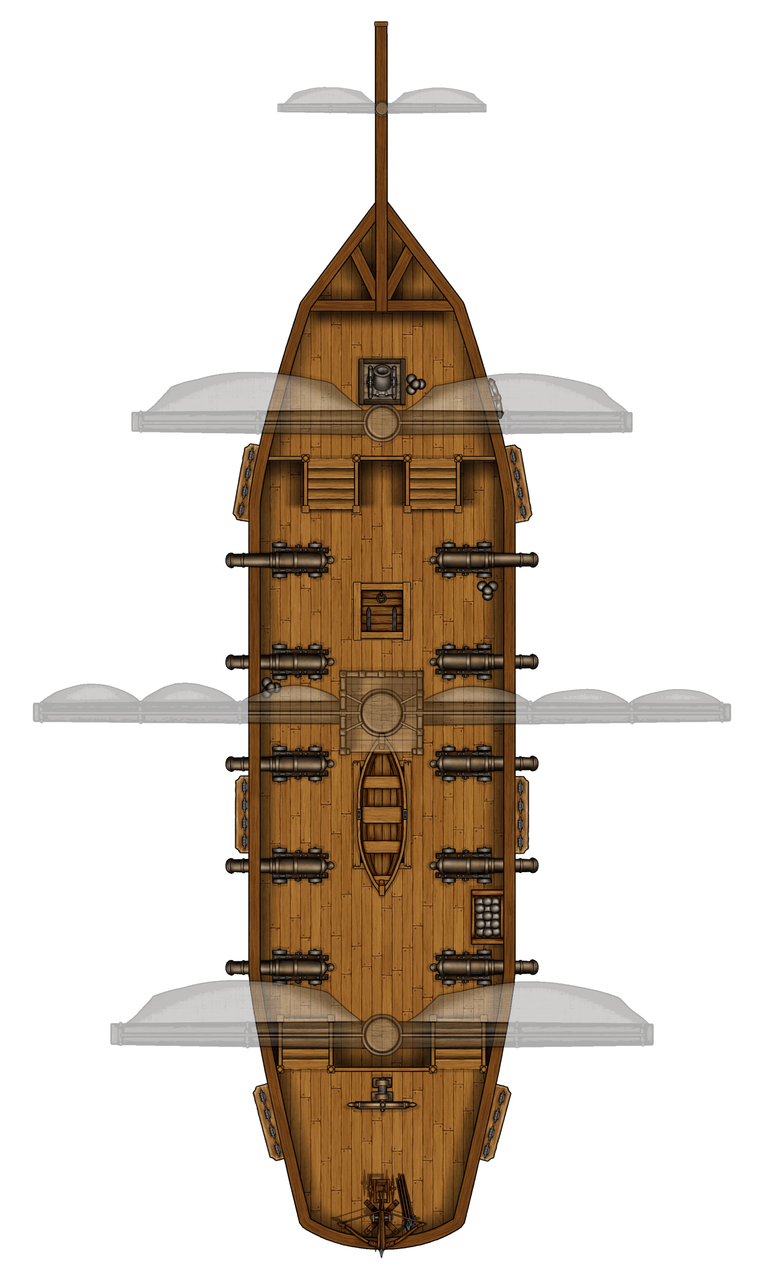 Printable Pirate Ship Map Printable Pirate Ship Map