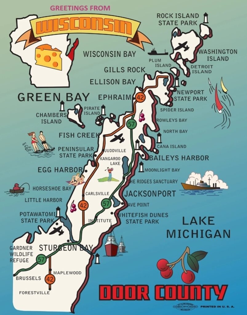 Travel Guide To Door County With Lands End Style Her Strong